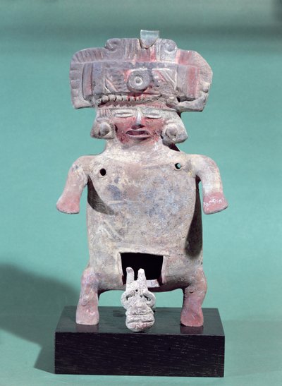 Statuette of a woman giving birth by Pre Columbian